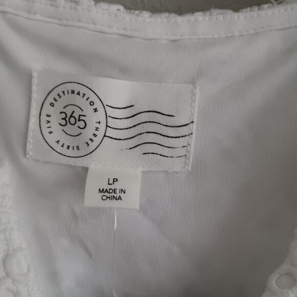 Destination 365 Petite Crochet Midi Dress with Rope Tie- Sz PL a637784 - Picture 5 of 6